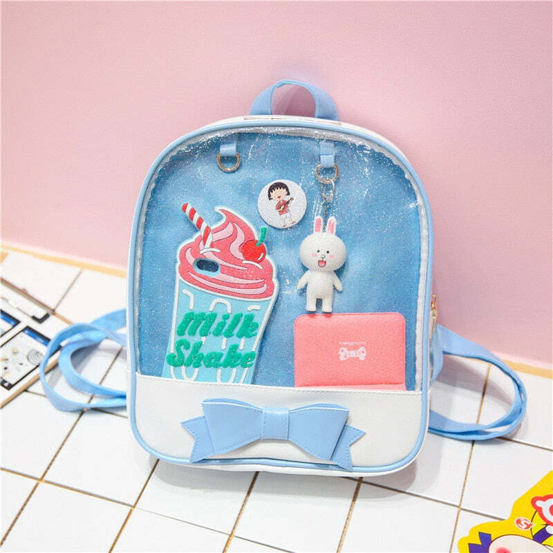Kawaii Japanese Ita Bags Backpacks - Y2K Summer, 90s Grunge, Retro 70s, Pastel Goth, Hip Hop