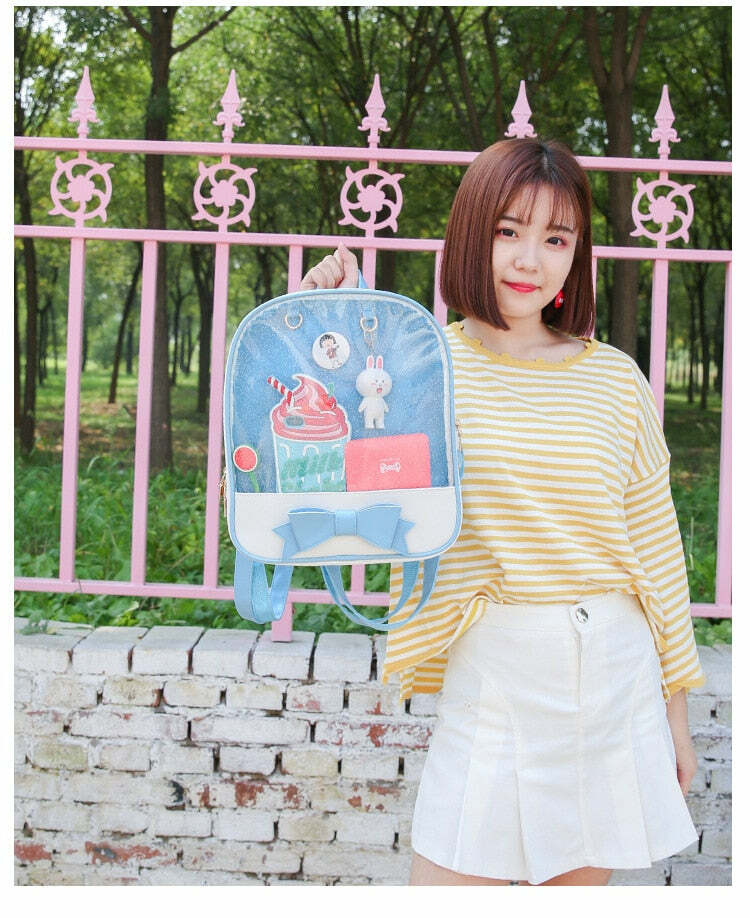 Kawaii Japanese Ita Bags Backpacks - Y2K Summer, 90s Grunge, Retro 70s, Pastel Goth, Hip Hop