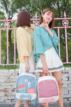 Kawaii Japanese Ita Bags Backpacks - Y2K Summer, 90s Grunge, Retro 70s, Pastel Goth, Hip Hop