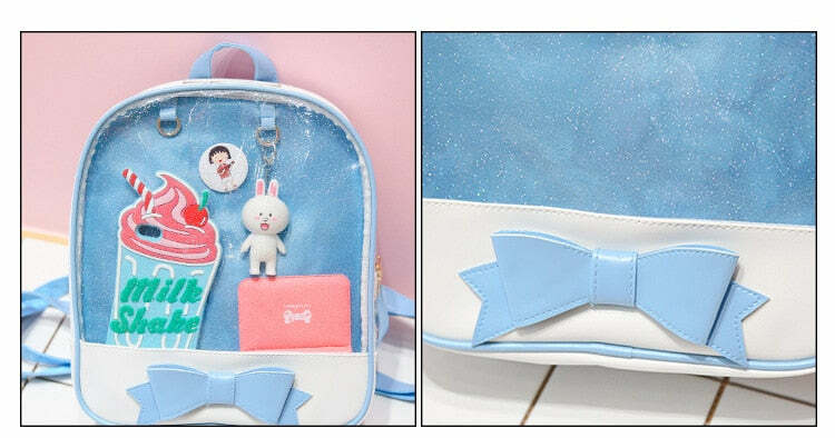 Kawaii Japanese Ita Bags Backpacks - Y2K Summer, 90s Grunge, Retro 70s, Pastel Goth, Hip Hop