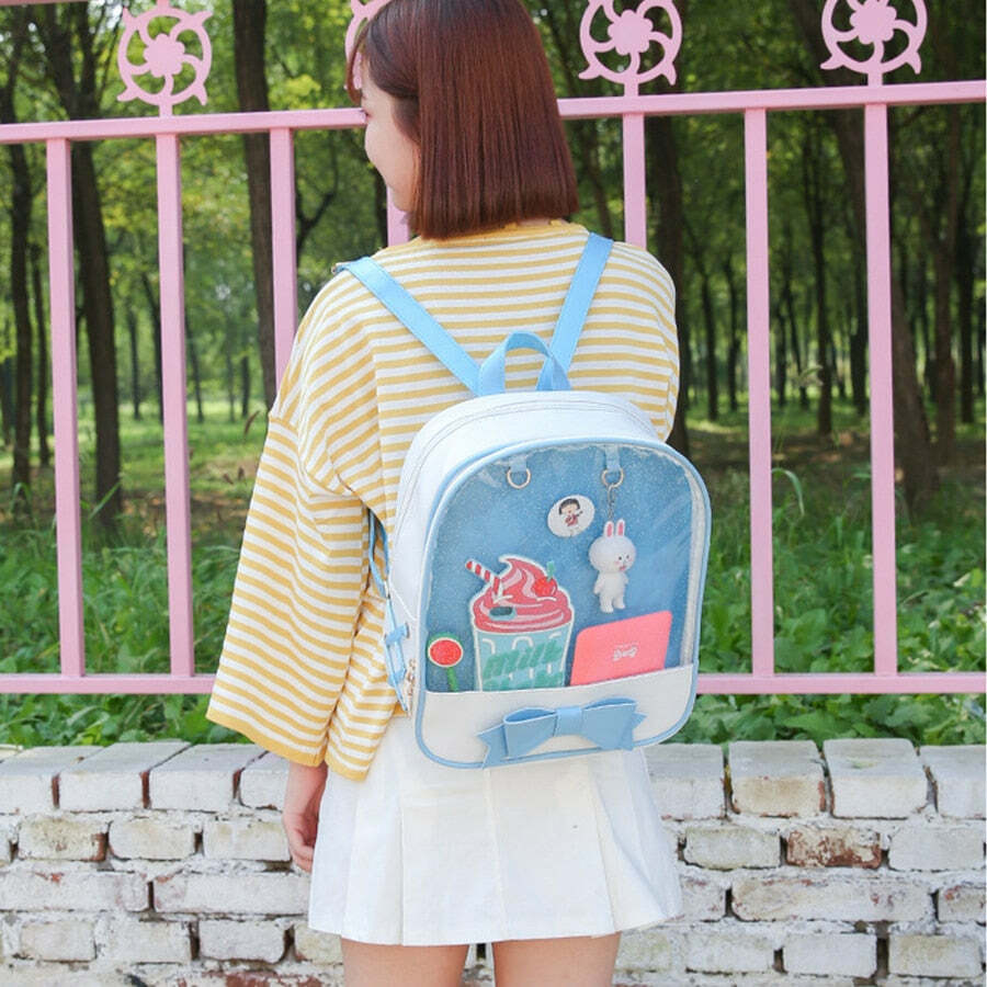 Kawaii Japanese Ita Bags Backpacks - Y2K Summer, 90s Grunge, Retro 70s, Pastel Goth, Hip Hop