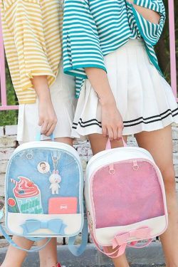 Kawaii Japanese Ita Bags Backpacks - Y2K Summer, 90s Grunge, Retro 70s, Pastel Goth, Hip Hop