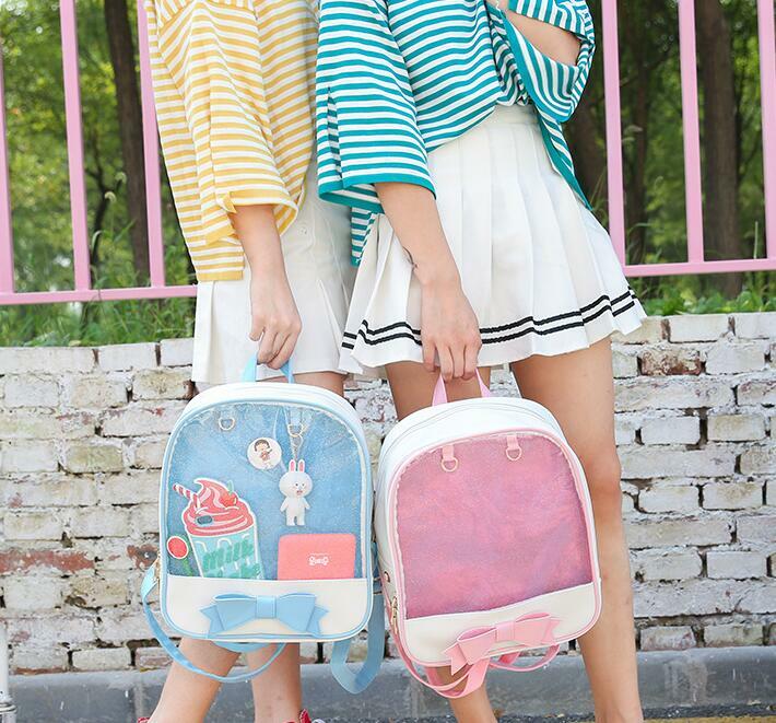 Kawaii Japanese Ita Bags Backpacks - Y2K Summer, 90s Grunge, Retro 70s, Pastel Goth, Hip Hop