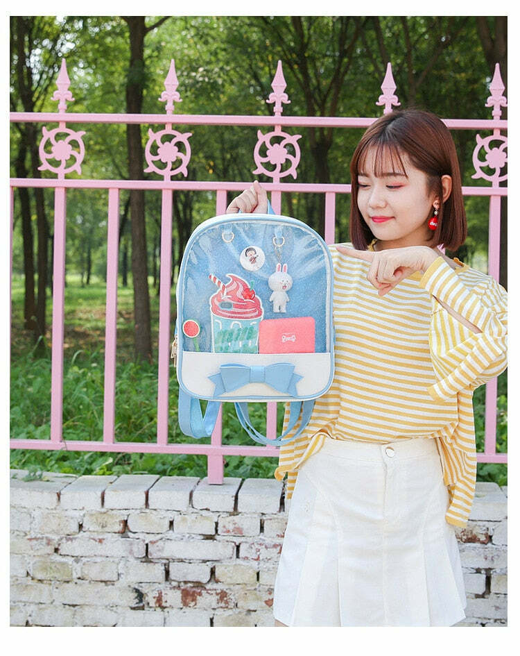 Kawaii Japanese Ita Bags Backpacks - Y2K Summer, 90s Grunge, Retro 70s, Pastel Goth, Hip Hop