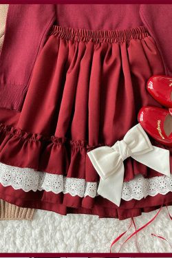 Kawaii Lolita Ruffle Skirt - Y2K Summer, 90s Grunge, Retro Goth, Pastel Goth, Y2K