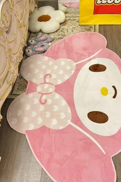 Kawaii Melody Carpet - Y2K Summer, 90s Grunge, Retro 70s, Pastel Goth, Y2K Popstar