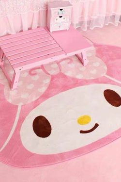 Kawaii Melody Carpet - Y2K Summer, 90s Grunge, Retro 70s, Pastel Goth, Y2K Popstar