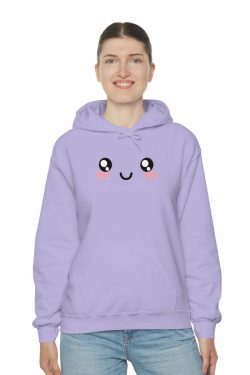 Kawaii Pastel Cutie Face Sweatshirt Hoodie - Y2K Summer, 90s Grunge, Retro, Pastel Goth Fashion