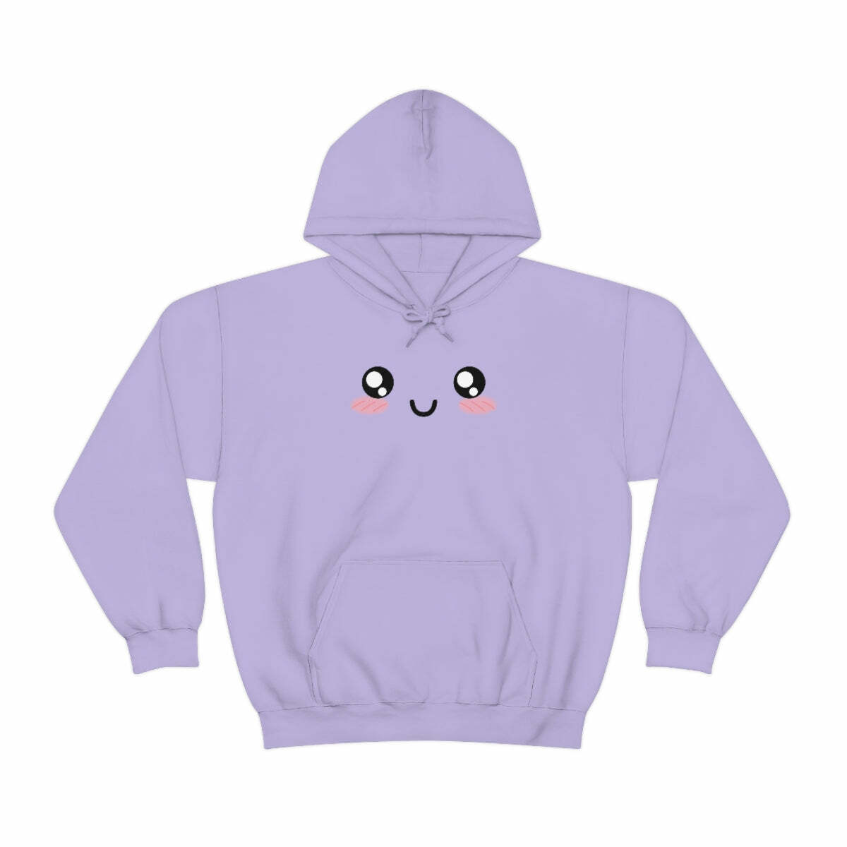Kawaii Pastel Cutie Face Sweatshirt Hoodie - Y2K Summer, 90s Grunge, Retro, Pastel Goth Fashion