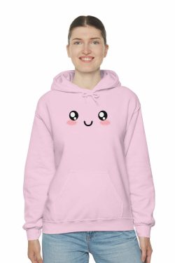 Kawaii Pastel Cutie Face Sweatshirt Hoodie - Y2K Summer, 90s Grunge, Retro, Pastel Goth Fashion