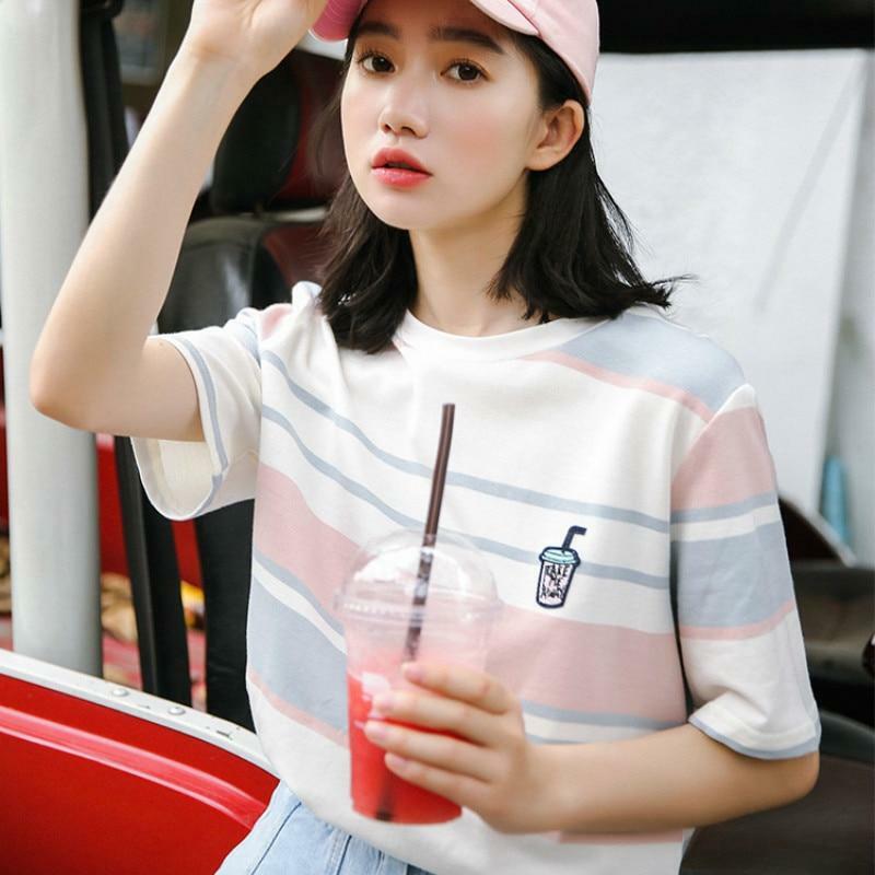 Kawaii Pastel Shirt - Y2K Summer Grunge, 90s Retro, Baby Tees, Y2K Club & Party Outfits