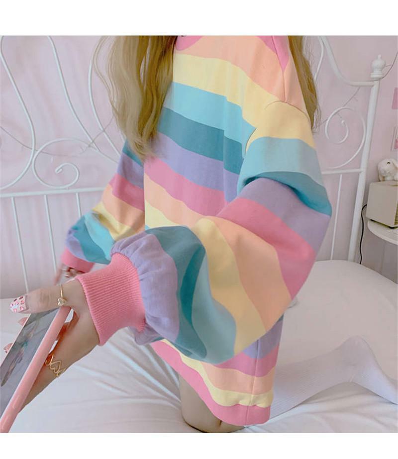 Kawaii Pastel Shirt - Y2K Summer Grunge, 90s Retro, Baby Tees, Y2K Club & Party Outfits