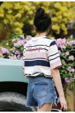 Kawaii Pastel Shirt - Y2K Summer Grunge, 90s Retro, Baby Tees, Y2K Club & Party Outfits