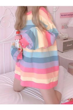 Kawaii Pastel Shirt - Y2K Summer Grunge, 90s Retro, Baby Tees, Y2K Club & Party Outfits