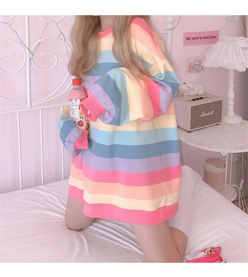 Kawaii Pastel Shirt - Y2K Summer Grunge, 90s Retro, Baby Tees, Y2K Club & Party Outfits