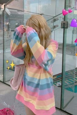 Kawaii Pastel Shirt - Y2K Summer Grunge, 90s Retro, Baby Tees, Y2K Club & Party Outfits