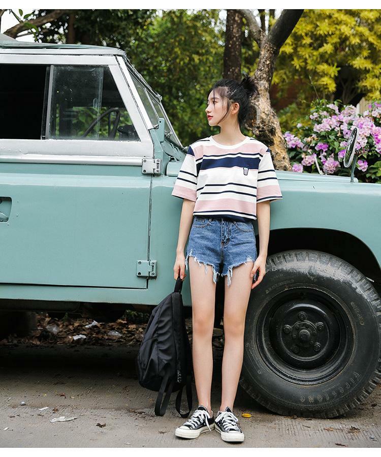 Kawaii Pastel Shirt - Y2K Summer Grunge, 90s Retro, Baby Tees, Y2K Club & Party Outfits