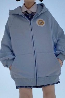 Kawaii Plushie Hoodie - Y2K Summer Grunge, 90s Retro, Pastel Goth, Y2K Club & Party Outfits