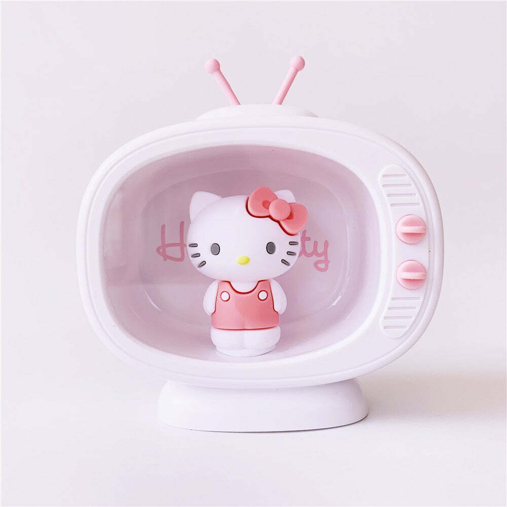 Kawaii Sanrio Hello Kitty Night Light - Y2K Summer, 90s Grunge, Retro Pastel Goth Decor