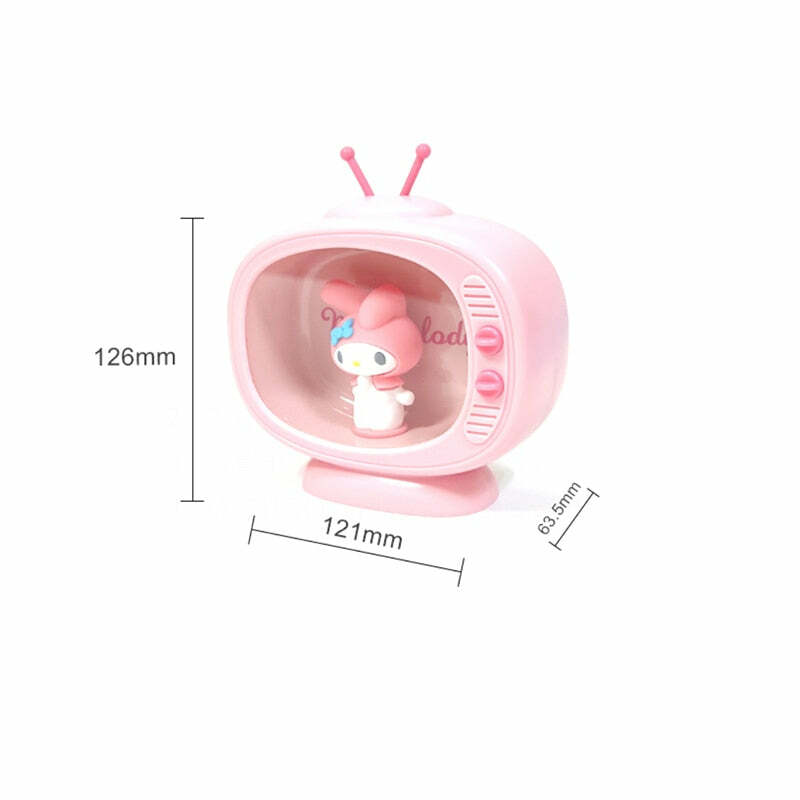 Kawaii Sanrio My Melody Night Light - Y2K & 90s Fashion-Inspired Decor for Retro Vibes
