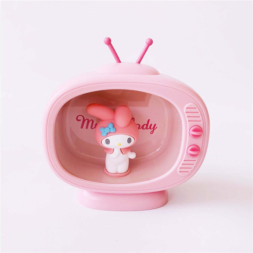 Kawaii Sanrio My Melody Night Light - Y2K & 90s Fashion-Inspired Decor for Retro Vibes