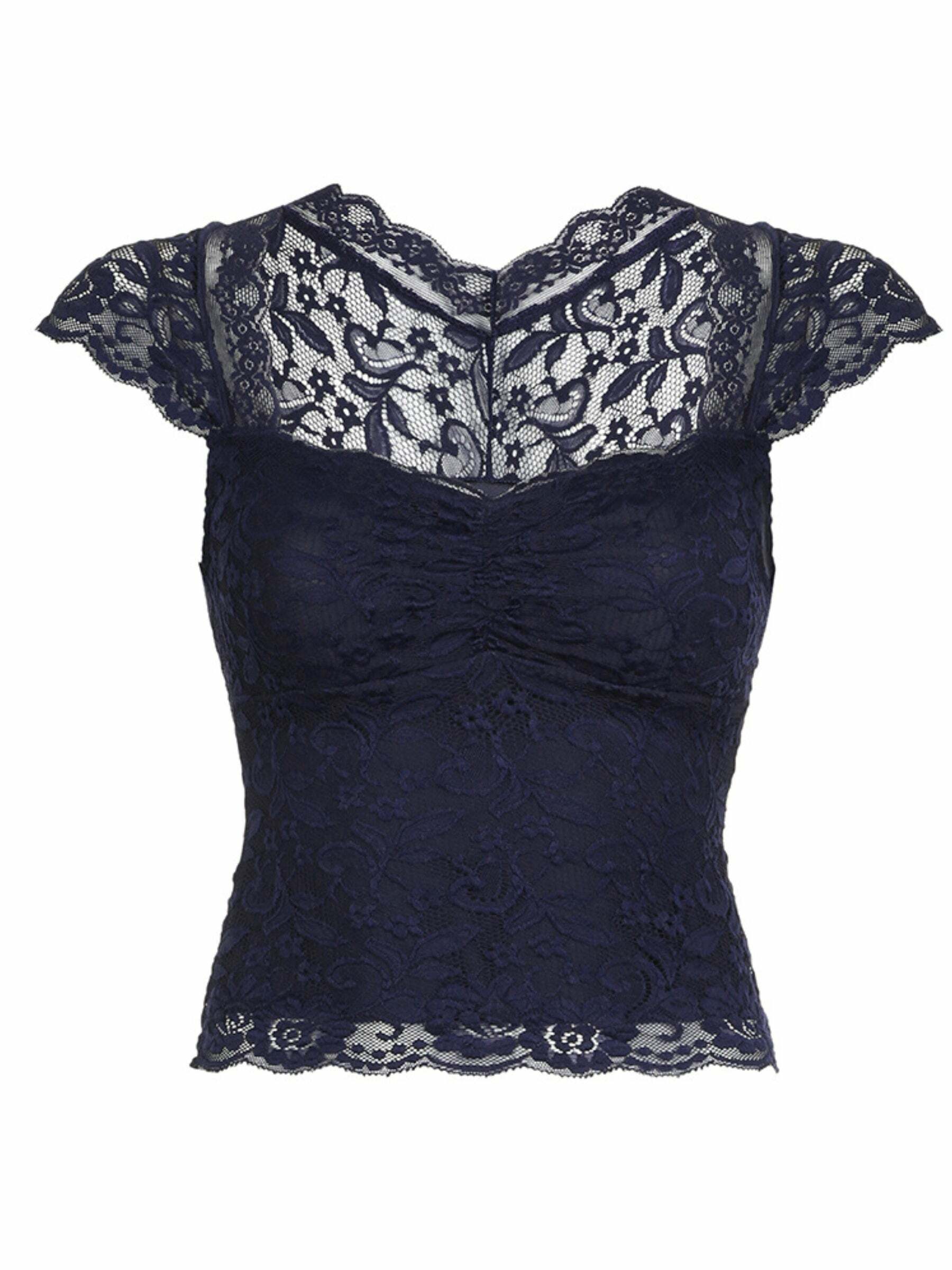 Kayce Square Neck Lace Top - Y2K Summer, 90s Fashion, Grunge, Retro, Pastel Goth, Y2K Party