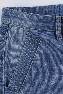 Kelly Y2K Baggy Jeans - Retro 90s Grunge, Summer Y2K Outfits, Hip Hop Fashion, Y2K Club