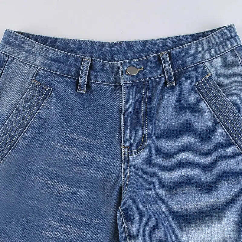 Kelly Y2K Baggy Jeans - Retro 90s Grunge, Summer Y2K Outfits, Hip Hop Fashion, Y2K Club