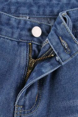 Kelly Y2K Baggy Jeans - Retro 90s Grunge, Summer Y2K Outfits, Hip Hop Fashion, Y2K Club