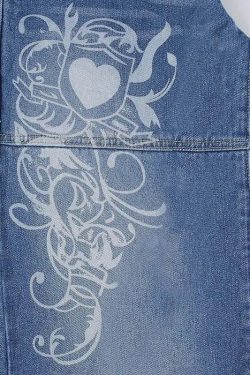 Kelly Y2K Baggy Jeans - Retro 90s Grunge, Summer Y2K Outfits, Hip Hop Fashion, Y2K Club