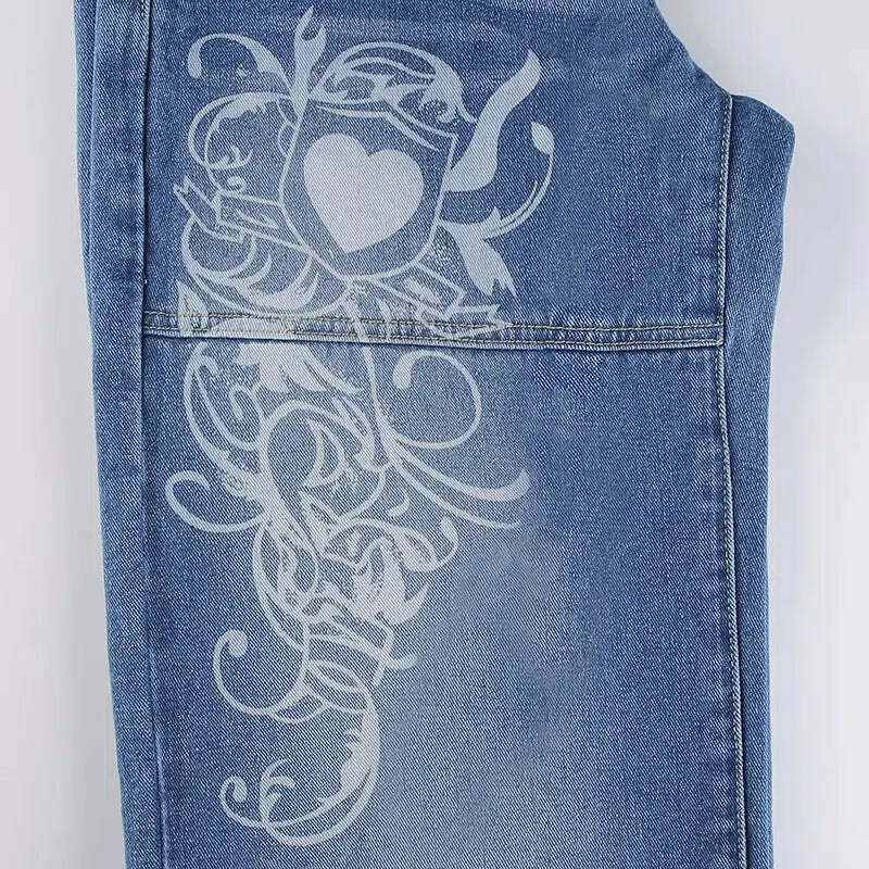 Kelly Y2K Baggy Jeans - Retro 90s Grunge, Summer Y2K Outfits, Hip Hop Fashion, Y2K Club