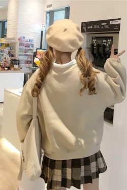 Killer Vanilla Sweater - Y2K Summer Grunge, 90s Retro, Pastel Goth, Y2K Club & Party Outfits