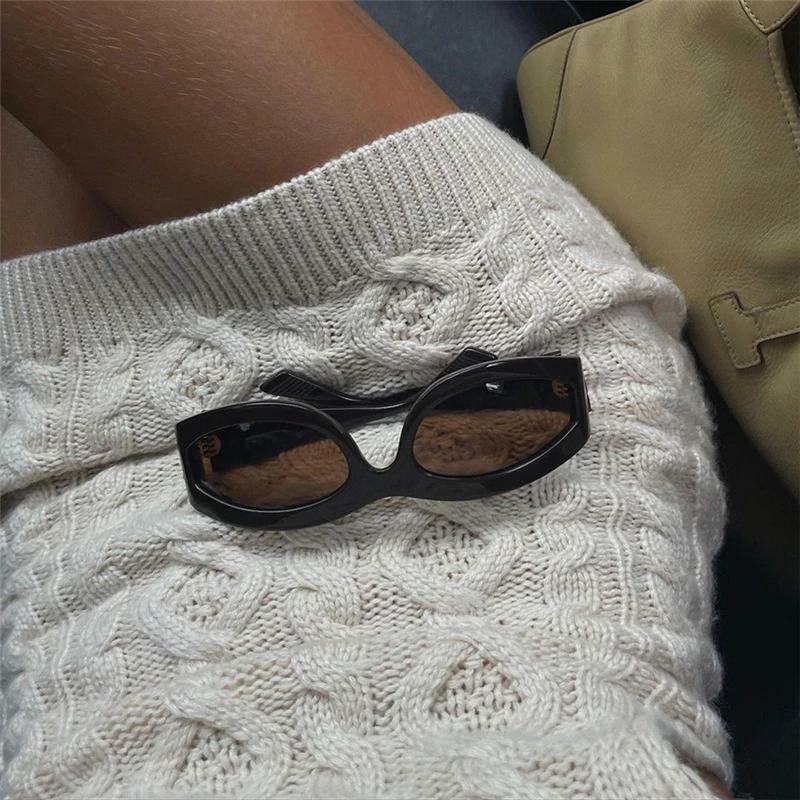 Klara Backless Knitted Dress - Y2K Summer Grunge Outfit, 90s Fashion, Retro Style