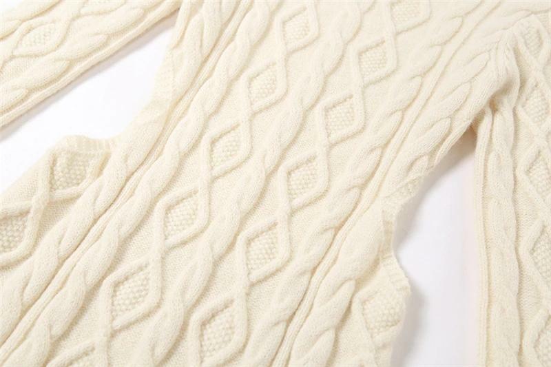 Klara Backless Knitted Dress - Y2K Summer Grunge Outfit, 90s Fashion, Retro Style