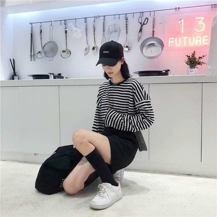 Korean Style Oversized Shirt - Y2K Summer, 90s Grunge, Retro, Pastel Goth