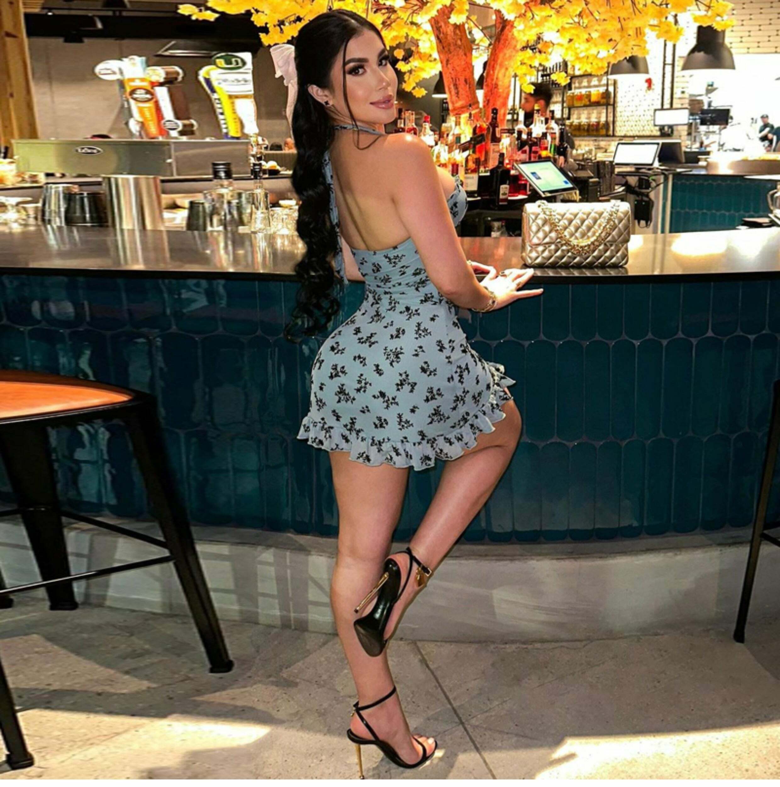 Kristen Halterneck Mini Dress - Y2K Summer Outfit, 90s Fashion, Grunge, Retro Style, Y2K Party Look