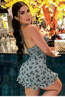 Kristen Halterneck Mini Dress - Y2K Summer Outfit, 90s Fashion, Grunge, Retro Style, Y2K Party Look