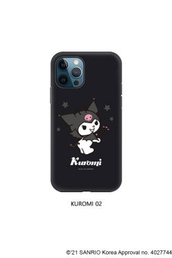 Kuromi Double Bumper iPhone Case - Y2K Grunge, 90s Retro, Pastel Goth, Y2K Popstar