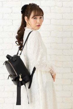 Kuromi Elegant Backpack - Y2K Summer, 90s Grunge, Retro Style, Pastel Goth, Y2K Popstar Outfit