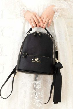 Kuromi Elegant Backpack - Y2K Summer, 90s Grunge, Retro Style, Pastel Goth, Y2K Popstar Outfit