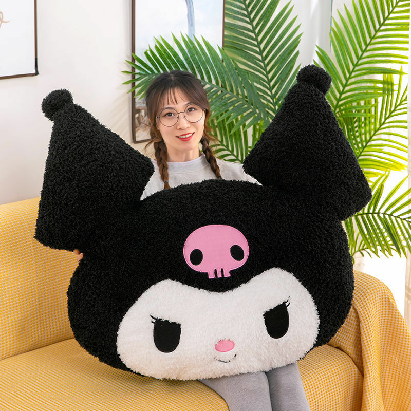 Kuromi Soft Pillow Cushion - Y2K Grunge & 90s Retro Style for Summer, Party, and Club Outfits