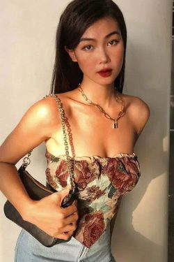 Laia Vintage Floral Strapless Tube Top - Y2K Summer, 90s Grunge, Retro Party Outfit