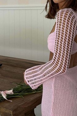 Lamiye Y2K Two Piece Skirt Set - 90s Grunge Summer Outfit, Retro Fashion, Pastel Goth Style