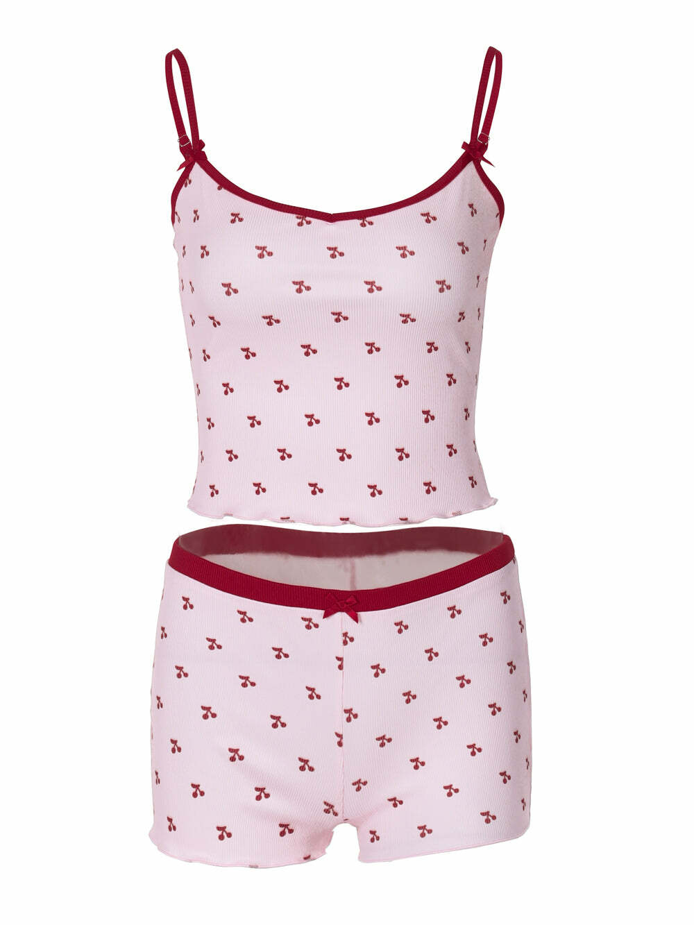 Landrie Y2K Summer Casual Short Set - 90s Grunge, Retro, Pastel Goth, Hip Hop Fashion