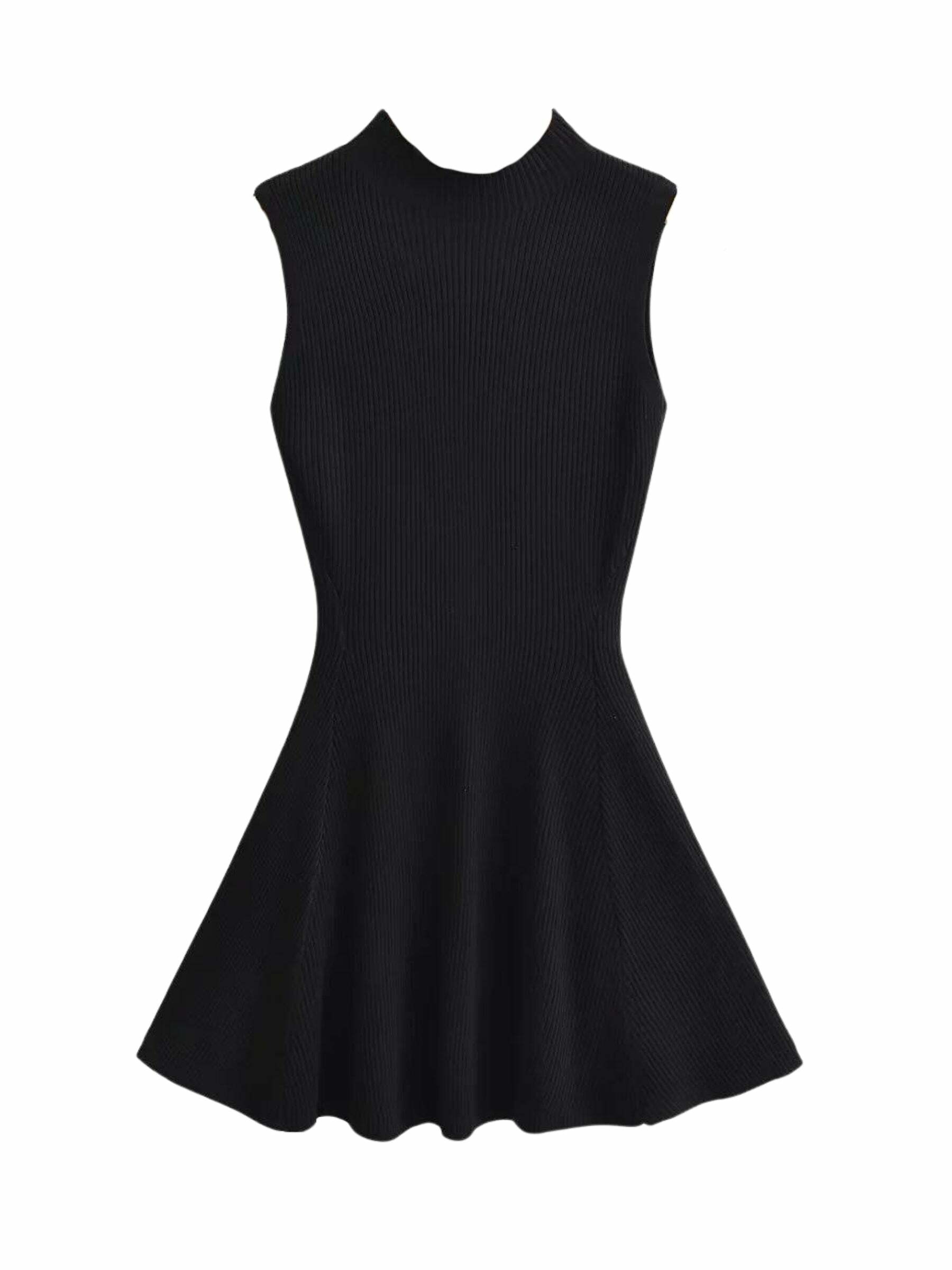Laney Knitted Mini Dress - Y2K Summer Grunge Outfit, 90s Fashion, Retro Style, Pastel Goth