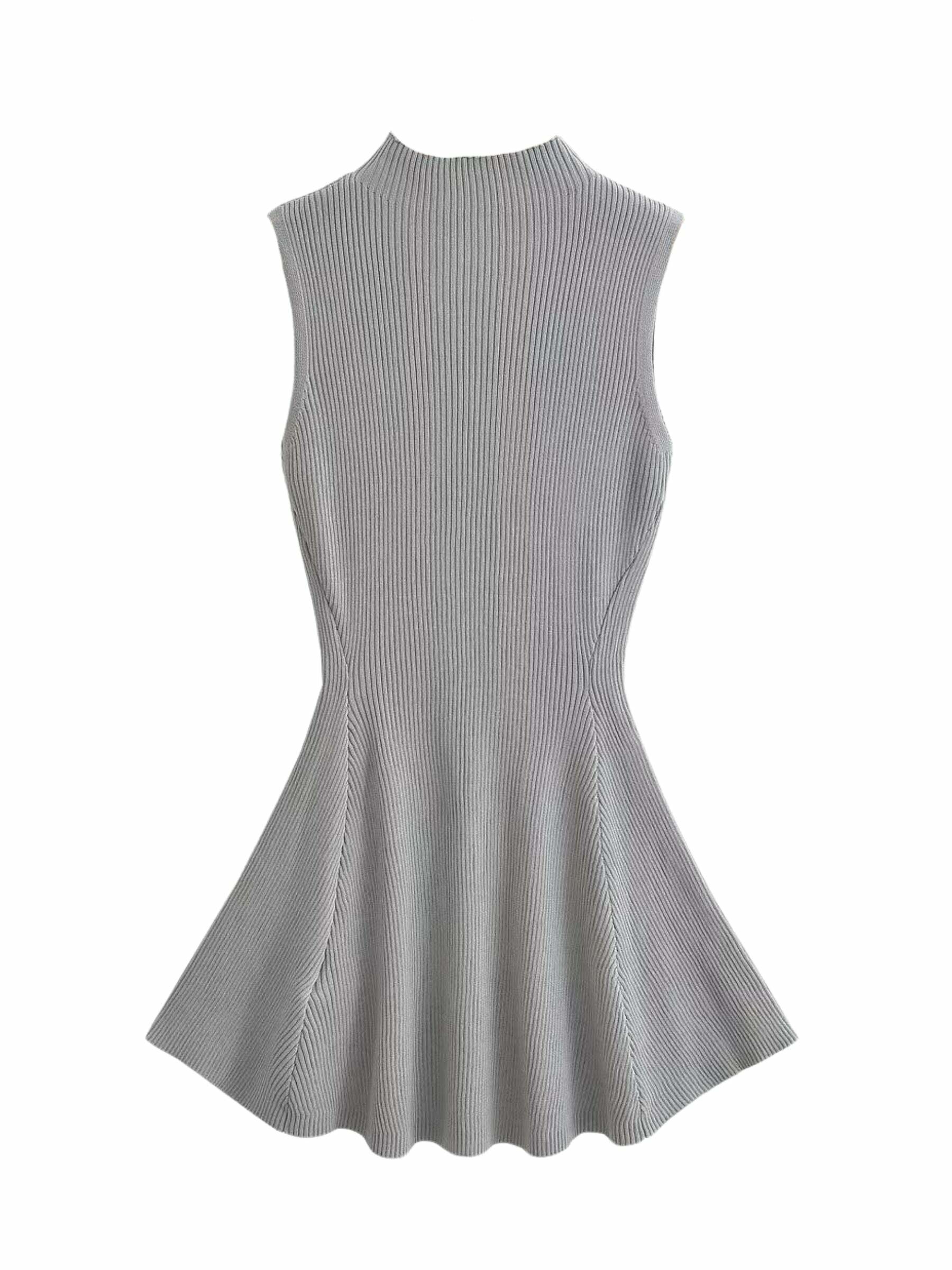 Laney Knitted Mini Dress - Y2K Summer Grunge Outfit, 90s Fashion, Retro Style, Pastel Goth