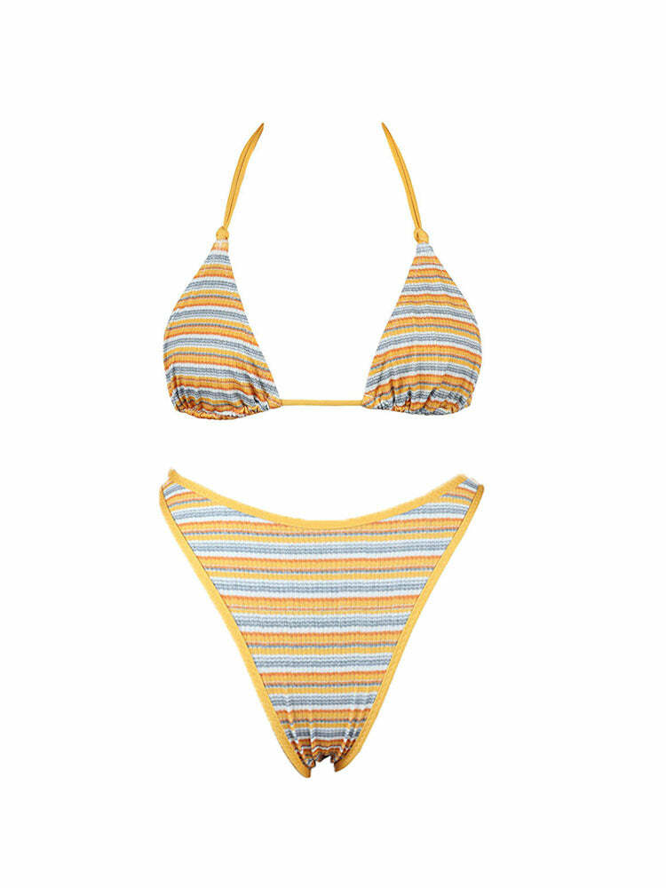 Laurel Bikini Set - Y2K Summer Outfits, 90s Fashion, Grunge, Retro Style, Y2K Beachwear