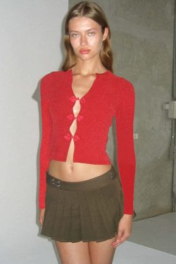 Leigha Long Sleeve Top - Y2K Summer Grunge, 90s Fashion, Retro Style, Pastel Goth, Y2K Club