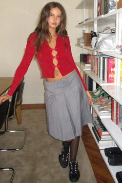 Leigha Long Sleeve Top - Y2K Summer Grunge, 90s Fashion, Retro Style, Pastel Goth, Y2K Club