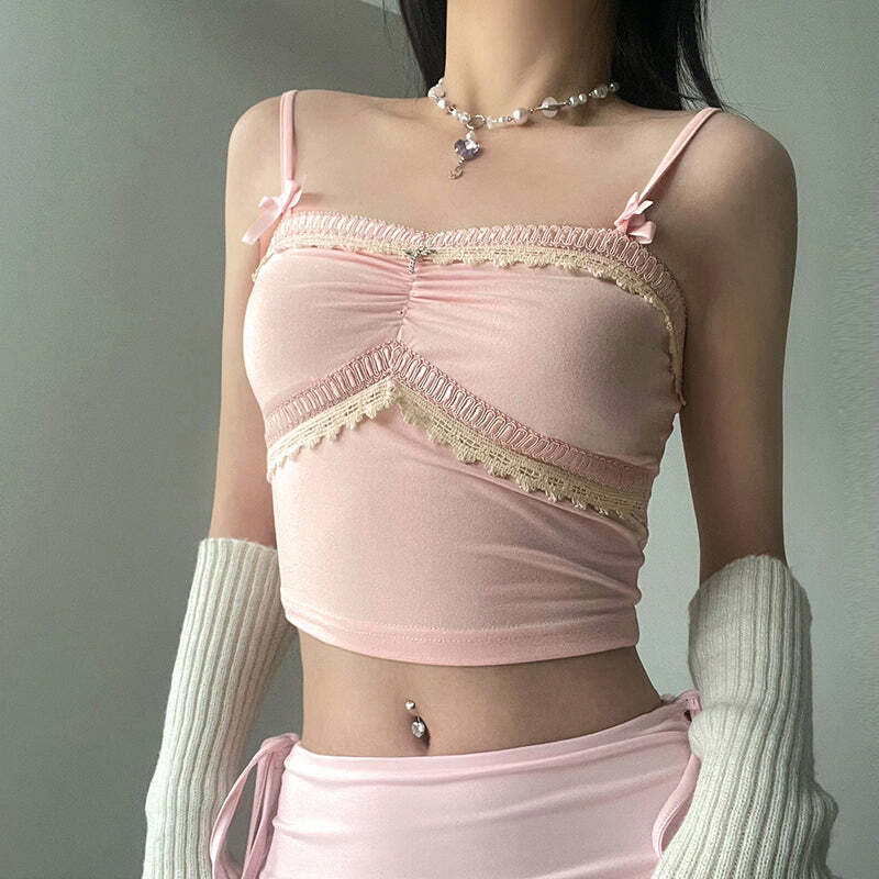 Lennie Crop Top - Y2K Summer Grunge, 90s Retro, Pastel Goth, Baby Tees, Y2K Club